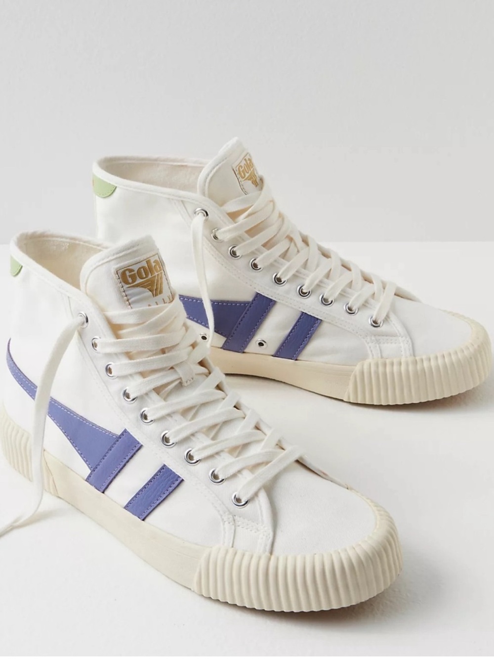 Gola Rally High Top Lace Up Sneakers New!